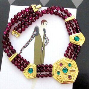 Vintage Napier Byzantium Gold-plated Statement Necklace $299
